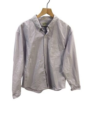 J.Crew Men’s Button Down Lavender Shirt – Size XL (Relaxed Fit)